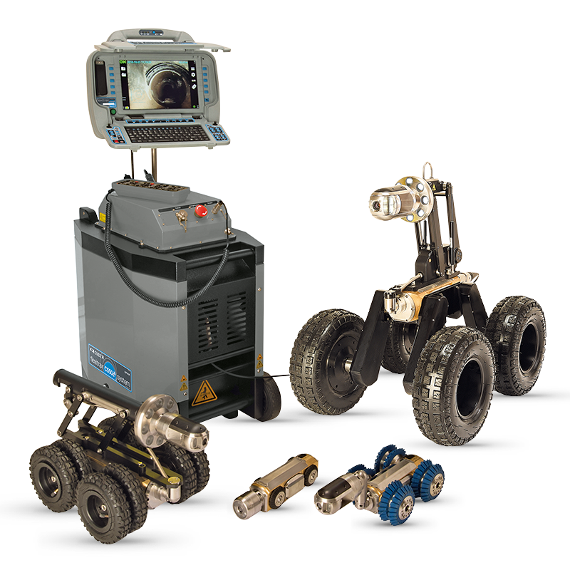 Pearpoint flexitrax C550c crawler inspection system